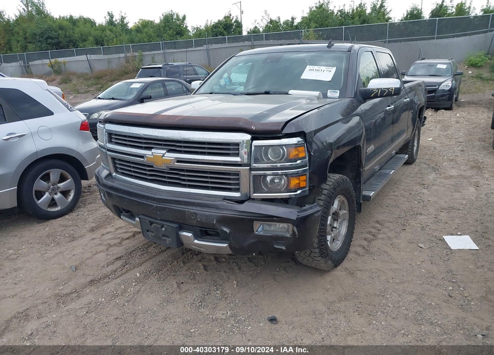 2014 CHEVROLET SILVERADO 1500 HIGH COUNTRY VIN: 3GCUKTEC9EG364565