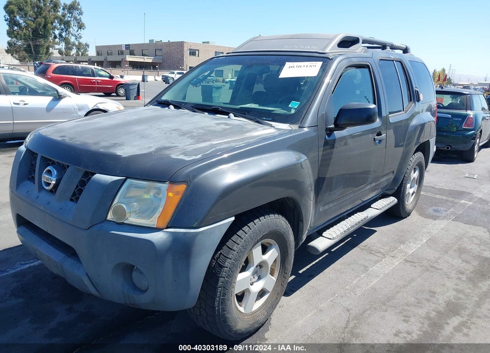 2007 NISSAN XTERRA S VIN: 5N1AN08U27C503840