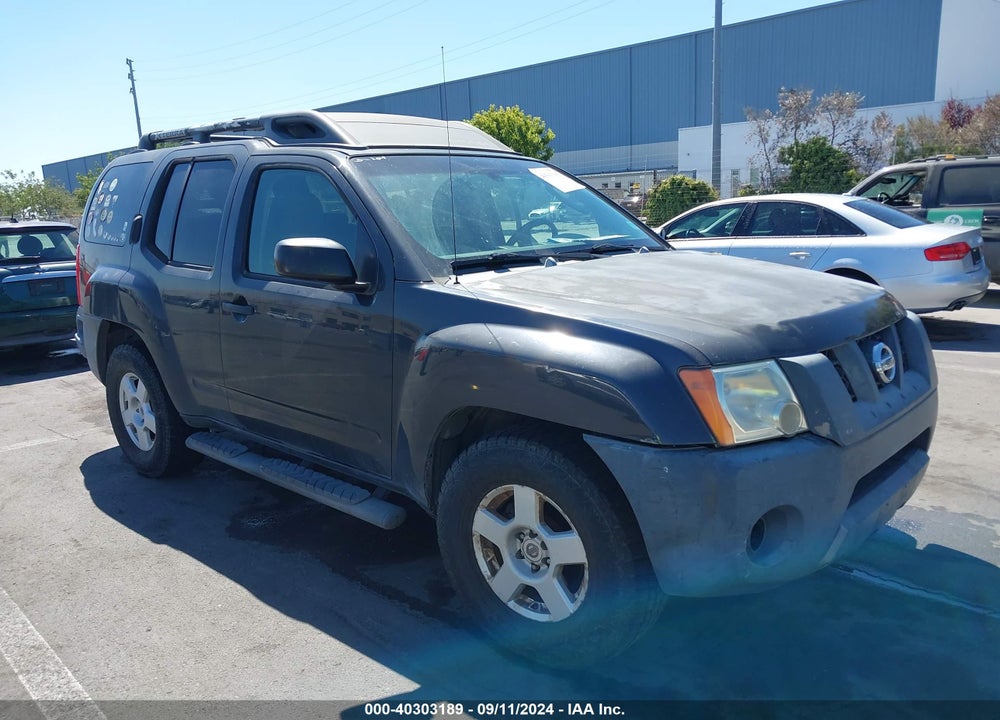 2007 NISSAN XTERRA S VIN: 5N1AN08U27C503840