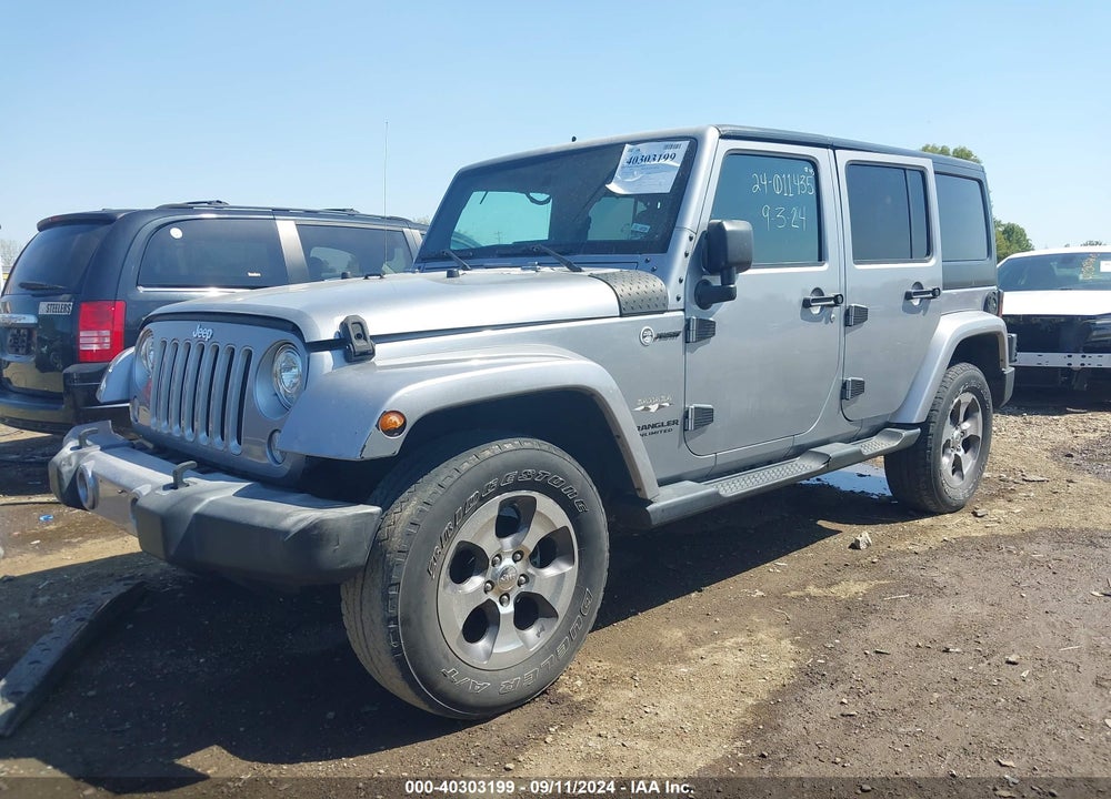 2017 JEEP WRANGLER UNLIMITED SAHARA 4X4 VIN: 1C4BJWEG8HL748911