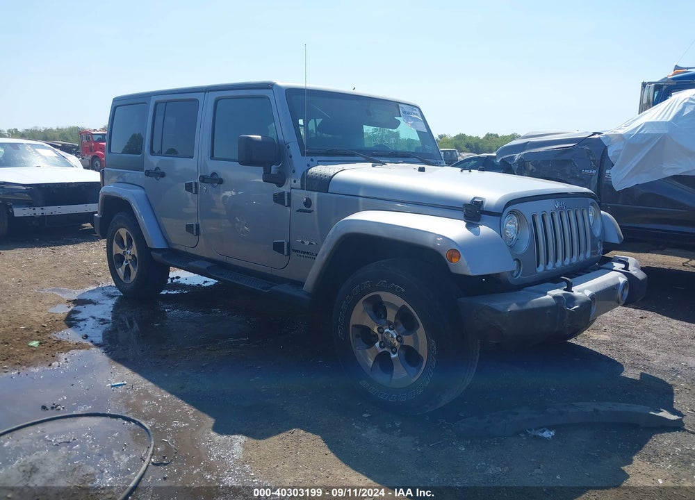 2017 JEEP WRANGLER UNLIMITED SAHARA 4X4 VIN: 1C4BJWEG8HL748911