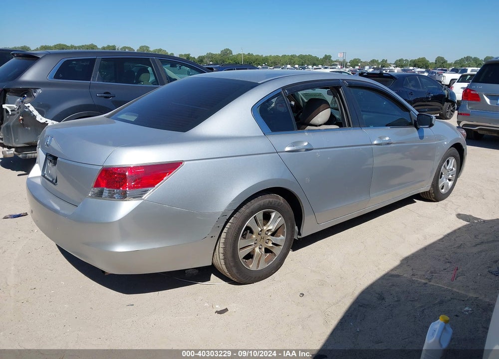 2009 HONDA ACCORD 2.4 LX-P VIN: 1HGCP26469A046293