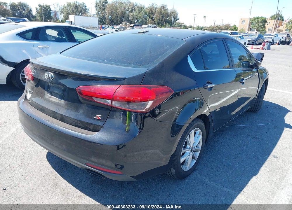 2017 KIA FORTE S VIN: 3KPFL4A71HE039137