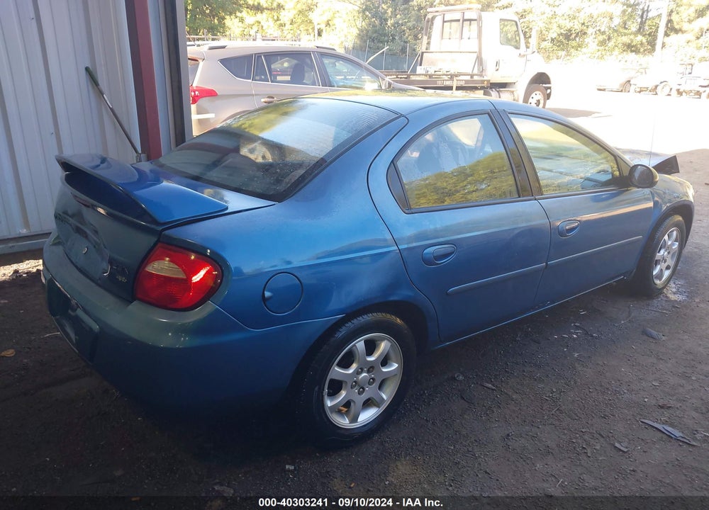 2003 DODGE NEON SXT VIN: 1B3ES56CX3D119655