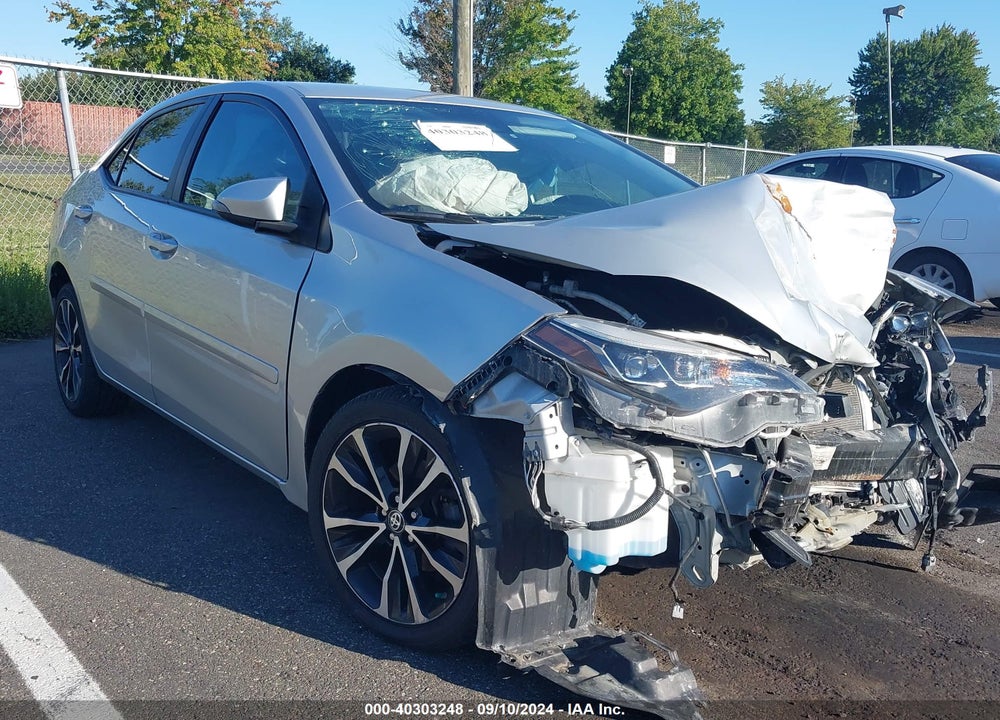 2019 TOYOTA COROLLA SE VIN: 2T1BURHE9KC238570