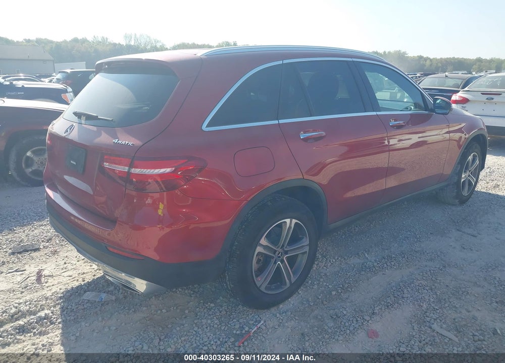 2018 MERCEDES-BENZ GLC 300 4MATIC VIN: WDC0G4KB3JV096822