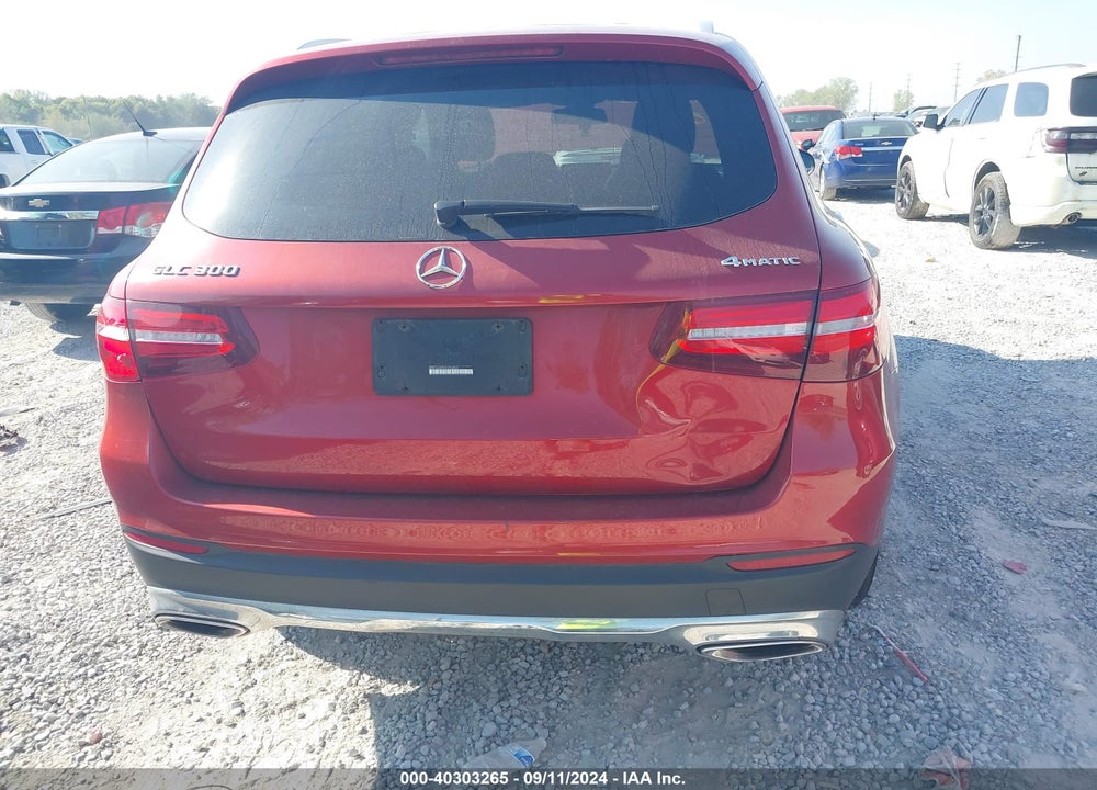 2018 MERCEDES-BENZ GLC 300 4MATIC VIN: WDC0G4KB3JV096822