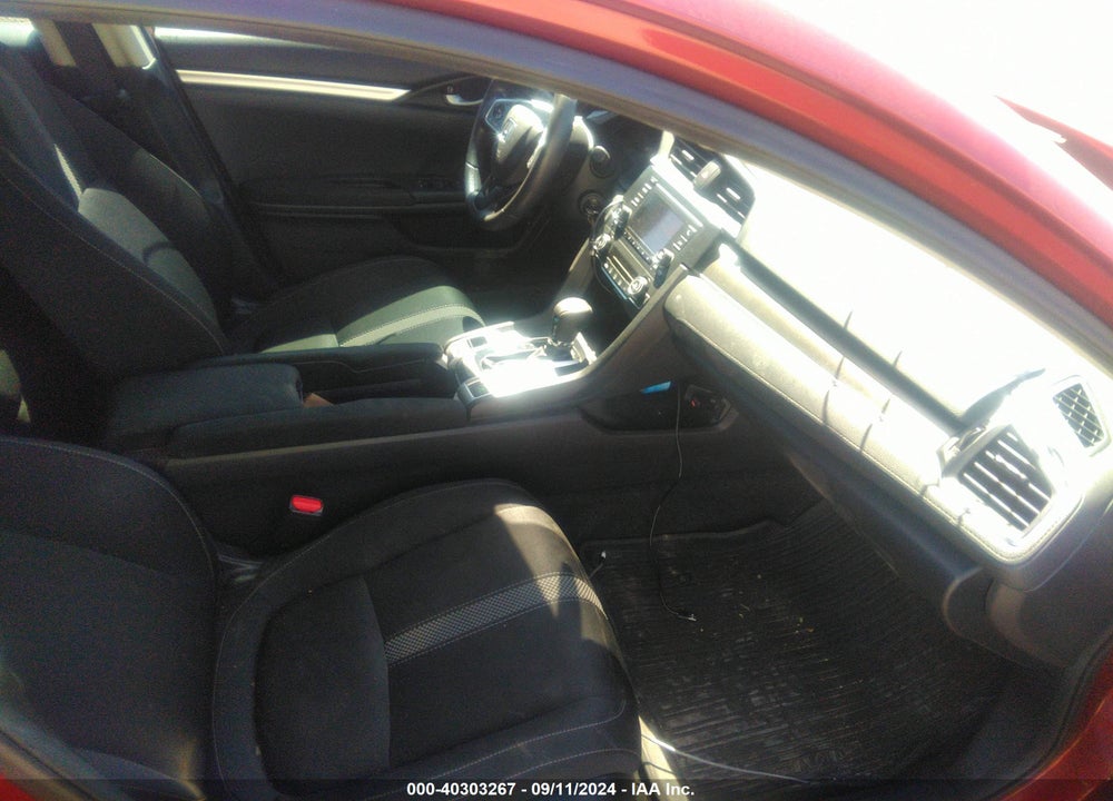 2019 HONDA CIVIC LX VIN: 19XFC2F63KE018348