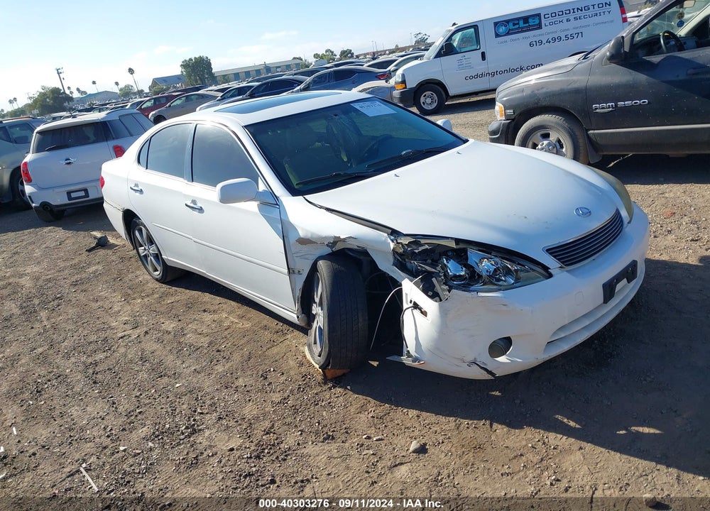 2005 LEXUS ES 330 VIN: JTHBA30G655094639
