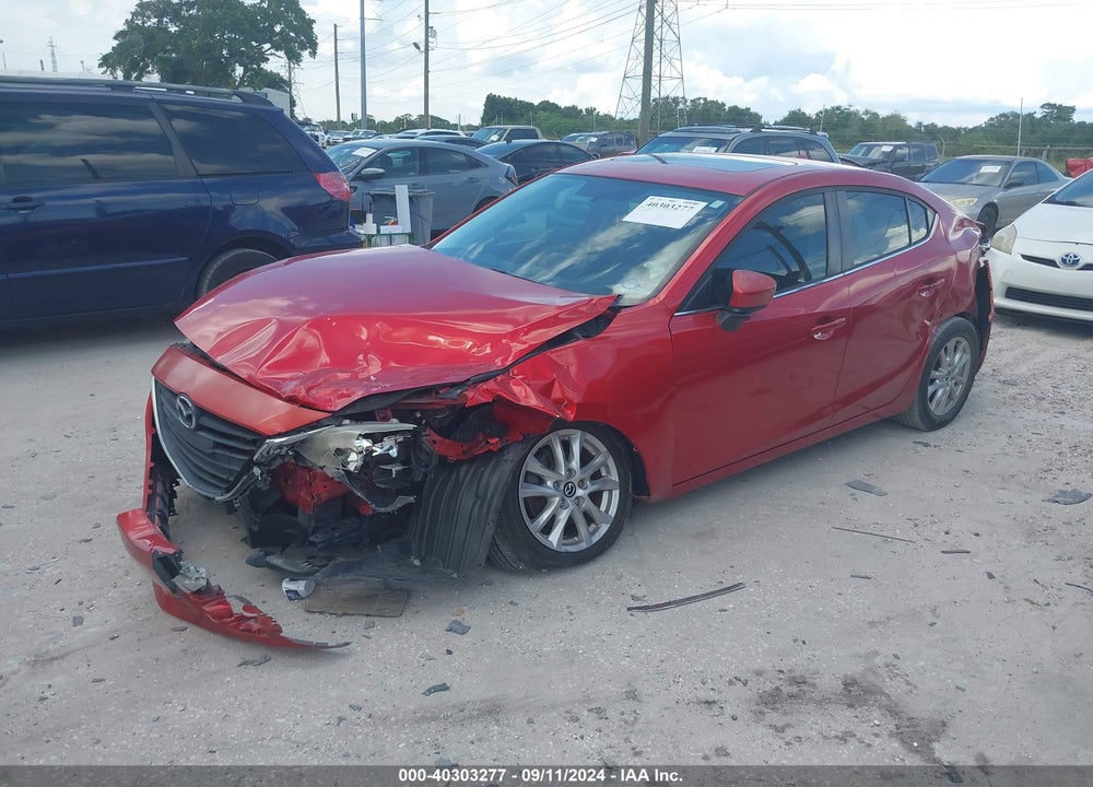 2014 MAZDA 3 I GRAND TOURING VIN: JM1BM1W71E1183790