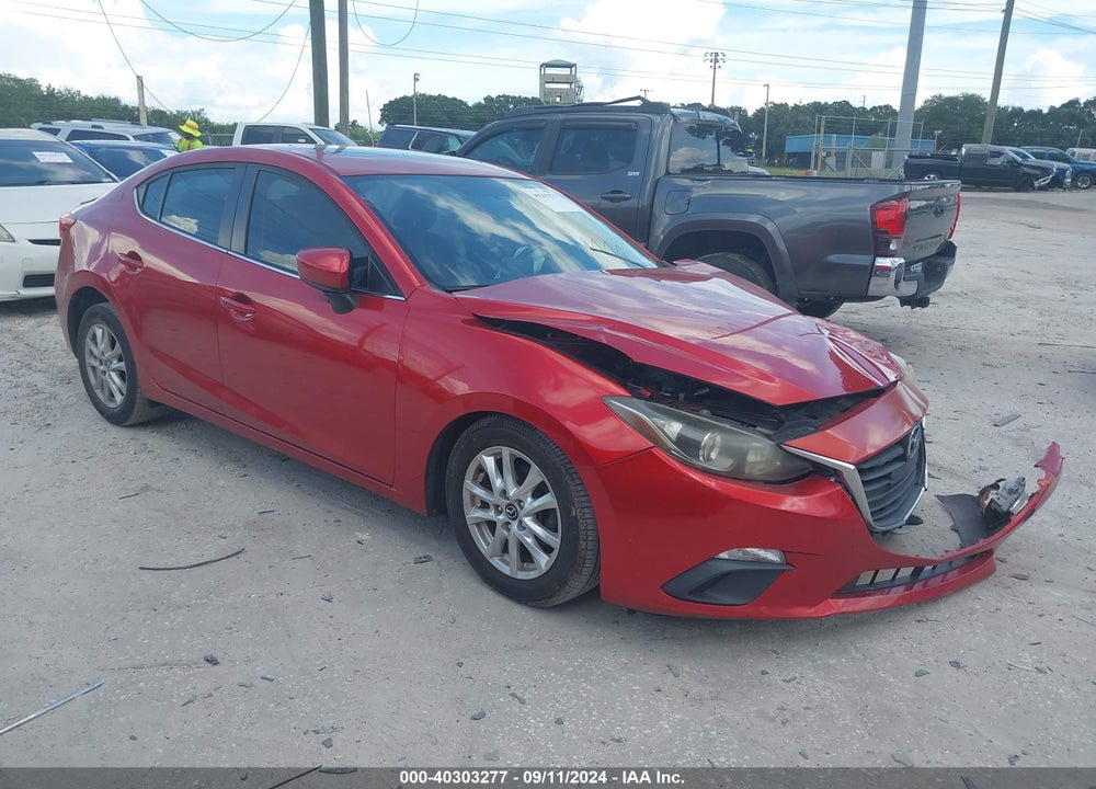 2014 MAZDA 3 I GRAND TOURING VIN: JM1BM1W71E1183790