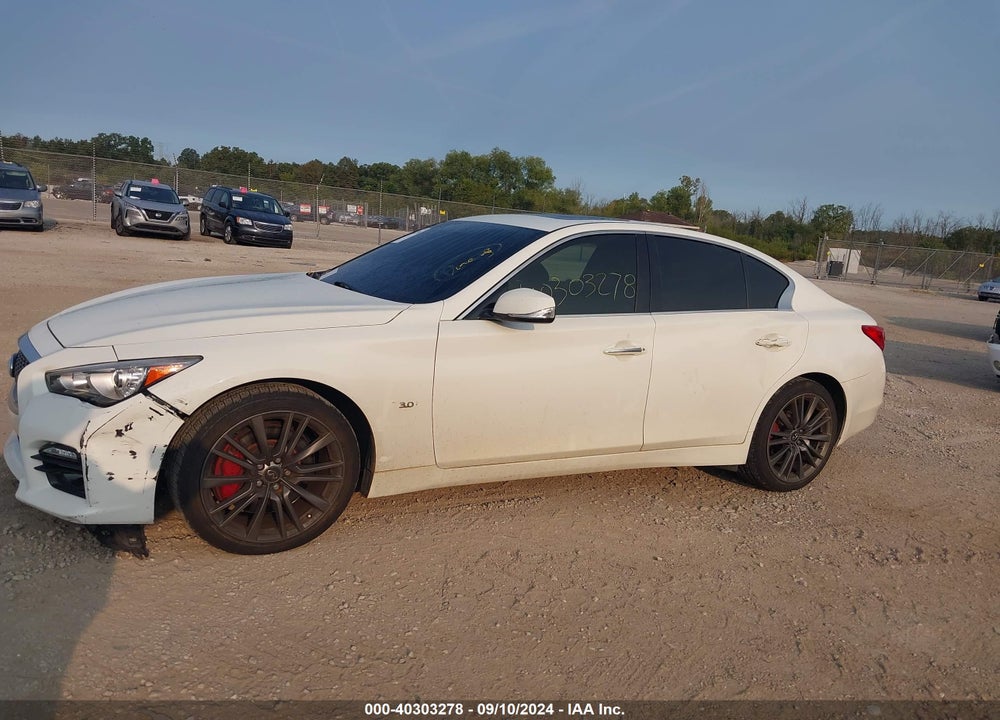 2017 INFINITI Q50 3.0T RED SPORT 400 VIN: JN1FV7AR0HM871117