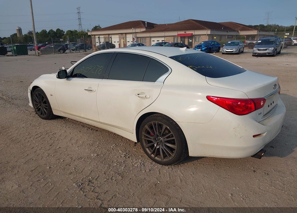 2017 INFINITI Q50 3.0T RED SPORT 400 VIN: JN1FV7AR0HM871117