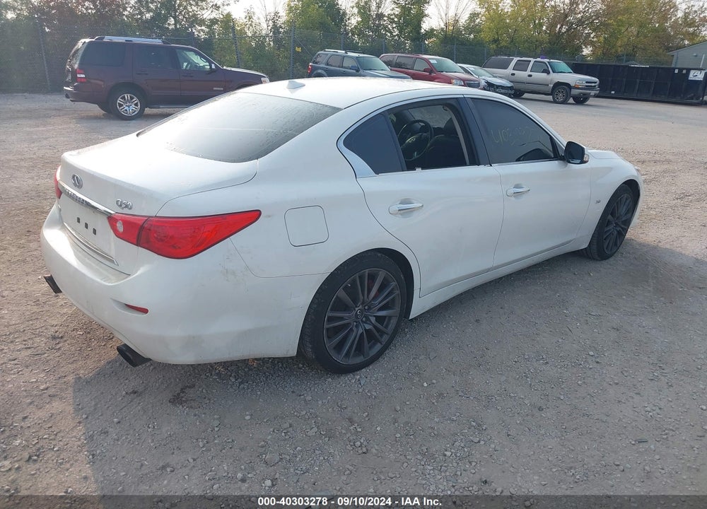 2017 INFINITI Q50 3.0T RED SPORT 400 VIN: JN1FV7AR0HM871117