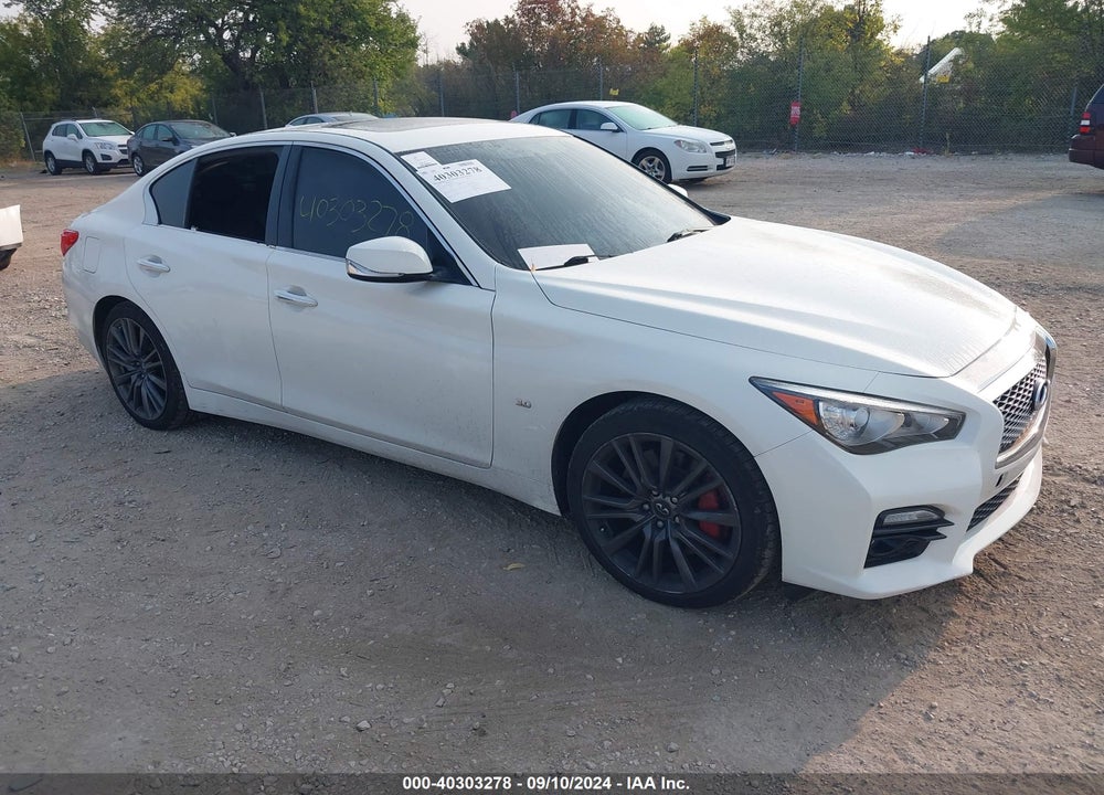 2017 INFINITI Q50 3.0T RED SPORT 400 VIN: JN1FV7AR0HM871117