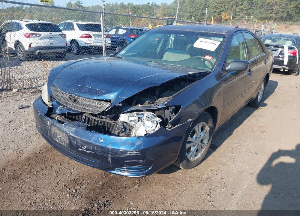 2004 TOYOTA CAMRY LE V6 VIN: 4T1BF30K74U074326