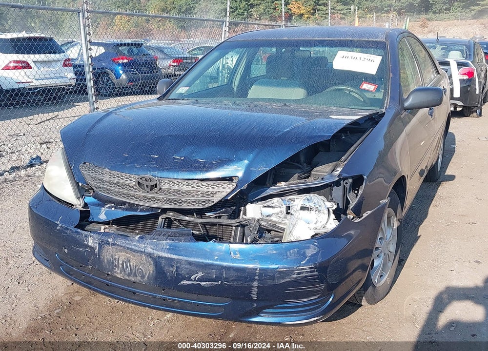 2004 TOYOTA CAMRY LE V6 VIN: 4T1BF30K74U074326