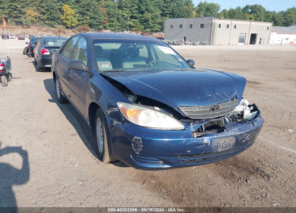 2004 TOYOTA CAMRY LE V6 VIN: 4T1BF30K74U074326