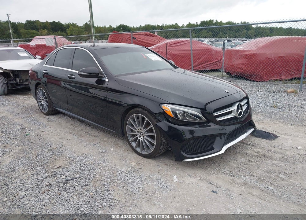 2018 MERCEDES-BENZ C 300 VIN: WDDWF4JB1JR397995