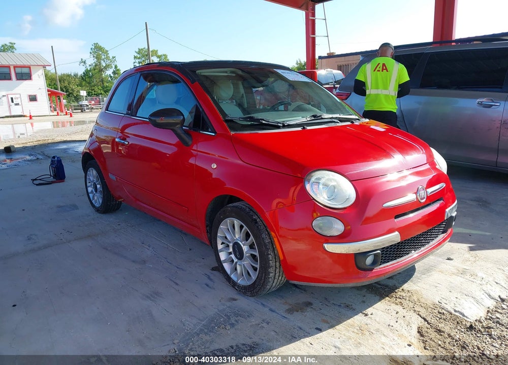 2013 FIAT 500C LOUNGE VIN: 3C3CFFER8DT593478
