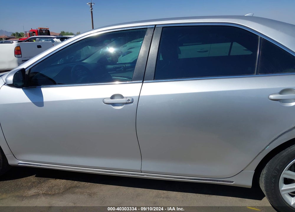 2012 TOYOTA CAMRY XLE V6 VIN: 4T1BK1FK8CU518710