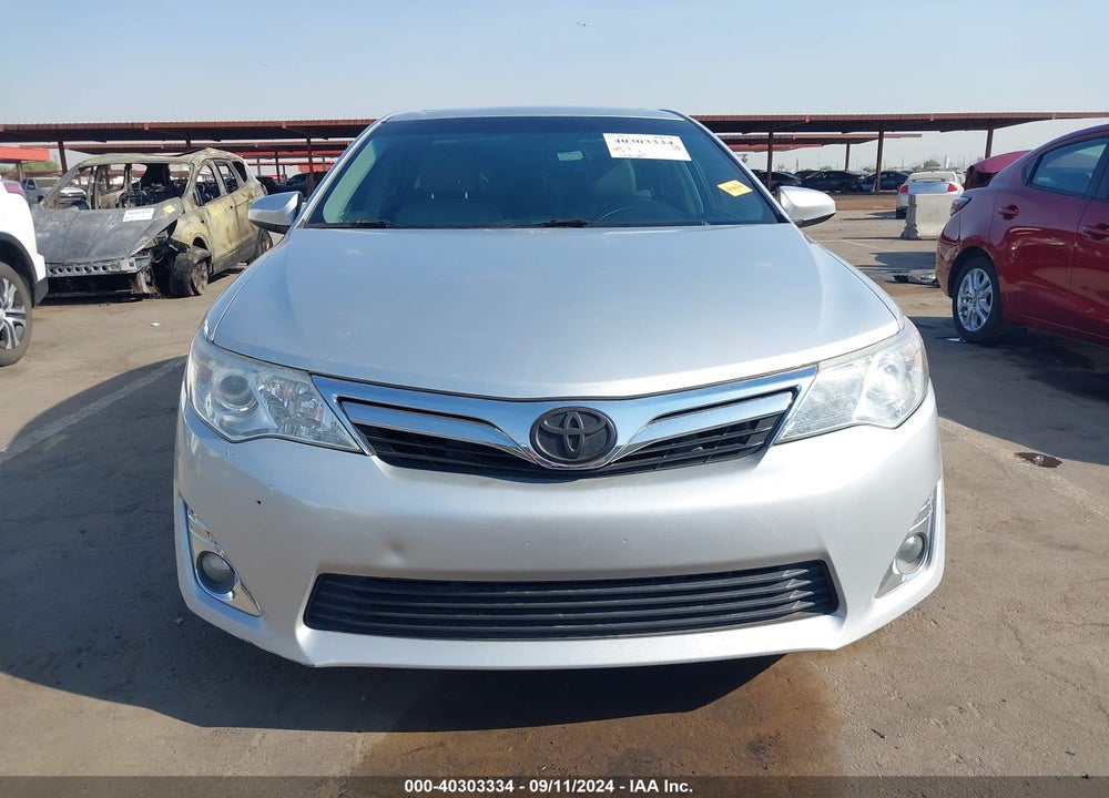 2012 TOYOTA CAMRY XLE V6 VIN: 4T1BK1FK8CU518710