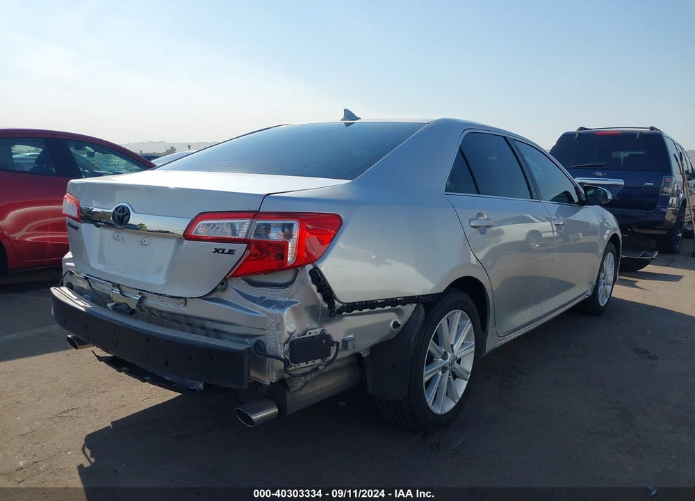 2012 TOYOTA CAMRY XLE V6 VIN: 4T1BK1FK8CU518710