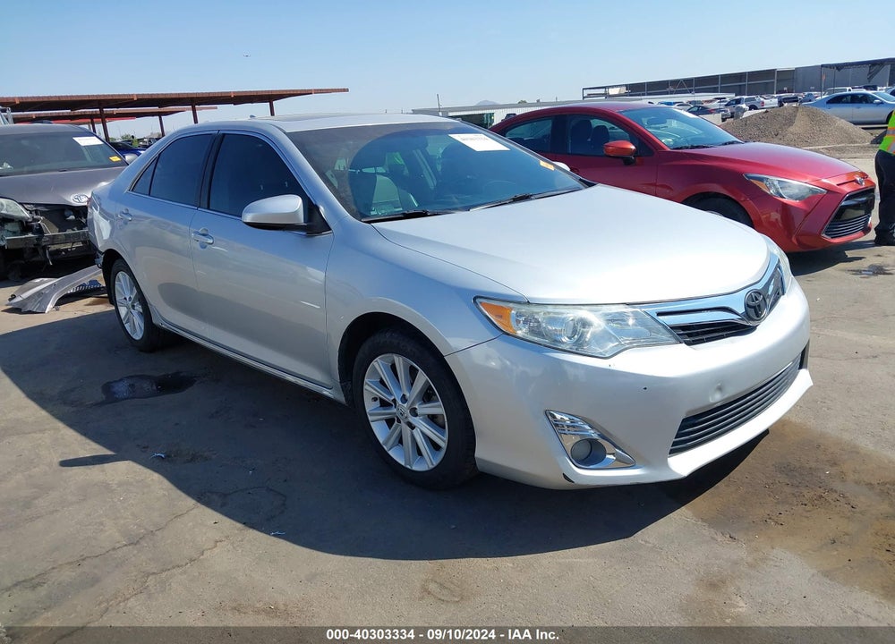 2012 TOYOTA CAMRY XLE V6 VIN: 4T1BK1FK8CU518710