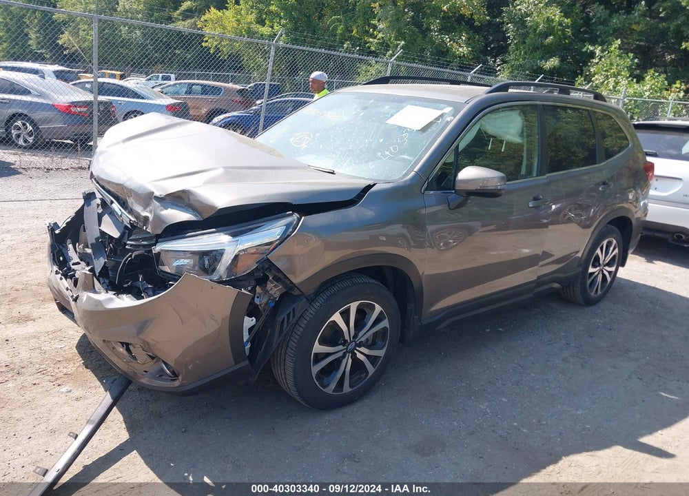 2021 SUBARU FORESTER LIMITED VIN: JF2SKAUC9MH460781