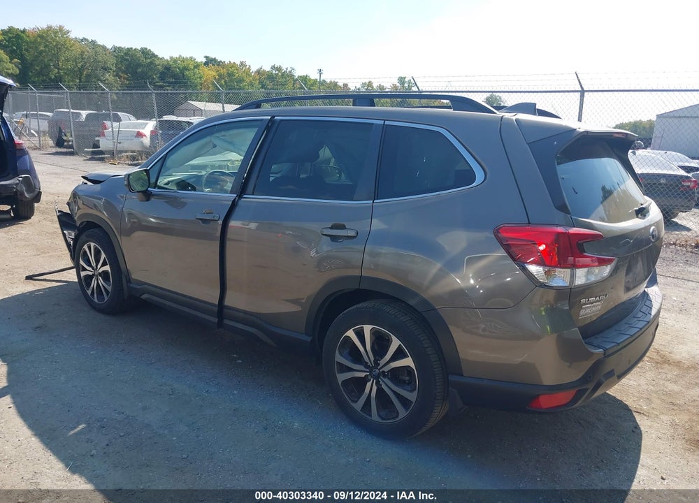 2021 SUBARU FORESTER LIMITED VIN: JF2SKAUC9MH460781
