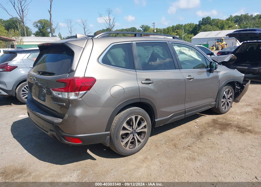 2021 SUBARU FORESTER LIMITED VIN: JF2SKAUC9MH460781