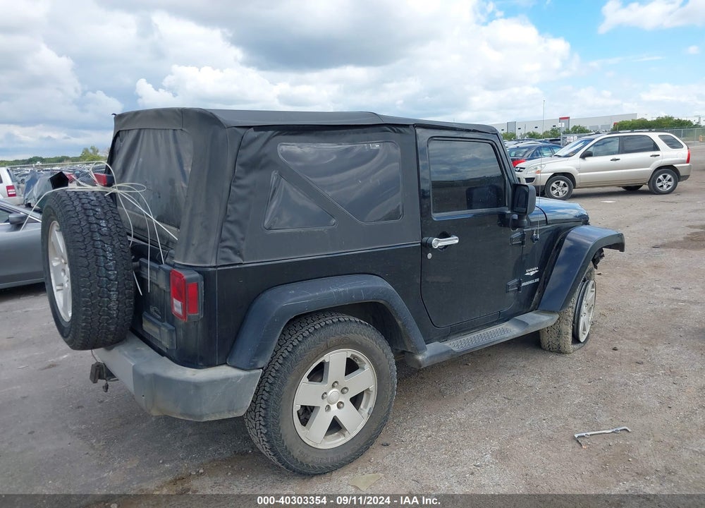2009 JEEP WRANGLER SAHARA VIN: 1J8FA54149L742283