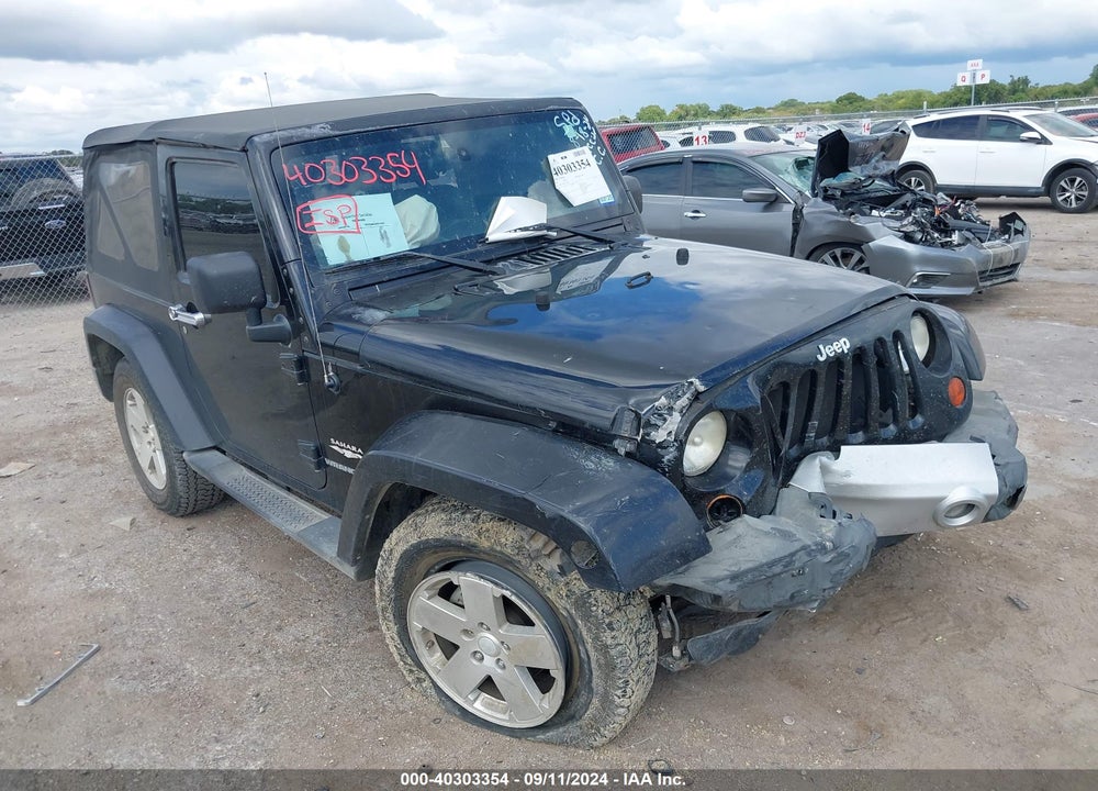 2009 JEEP WRANGLER SAHARA VIN: 1J8FA54149L742283