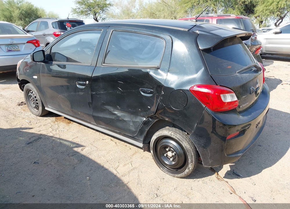 2019 MITSUBISHI MIRAGE ES VIN: ML32A3HJ9KH005645