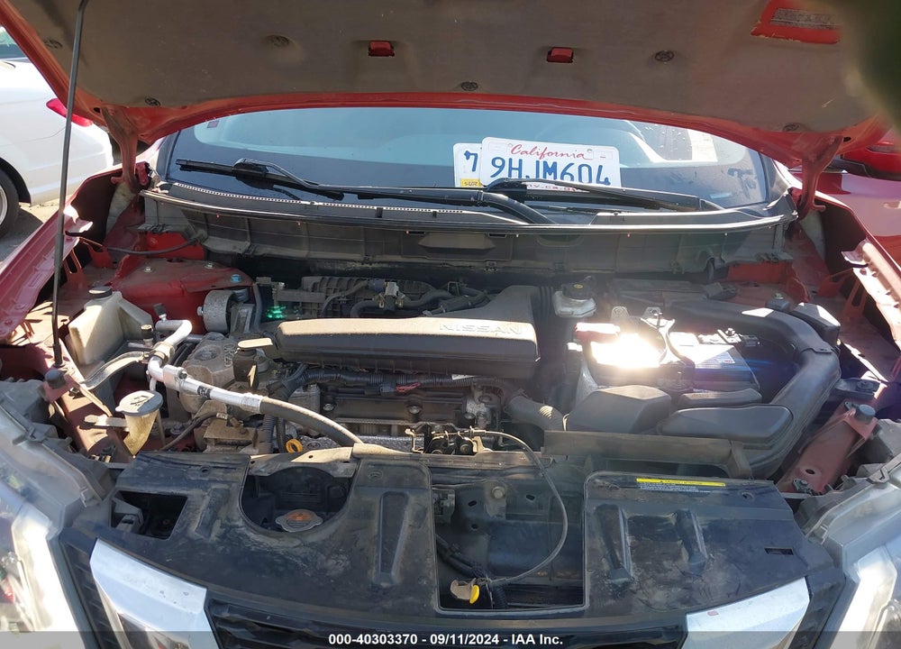 2019 NISSAN ROGUE SV VIN: 5N1AT2MV4KC782247