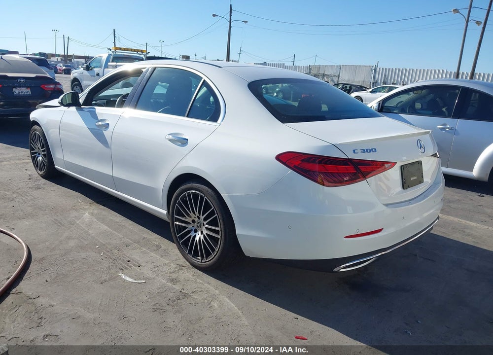 2023 MERCEDES-BENZ C 300 SEDAN VIN: W1KAF4GB8PR126944