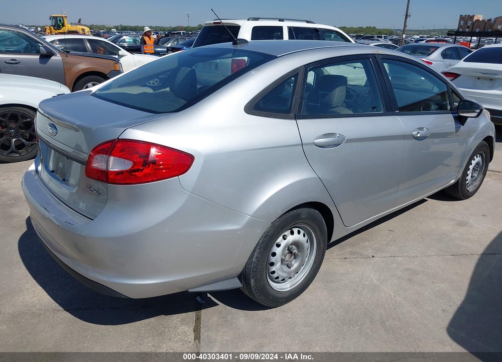 2012 FORD FIESTA S VIN: 3FADP4AJ1CM158205