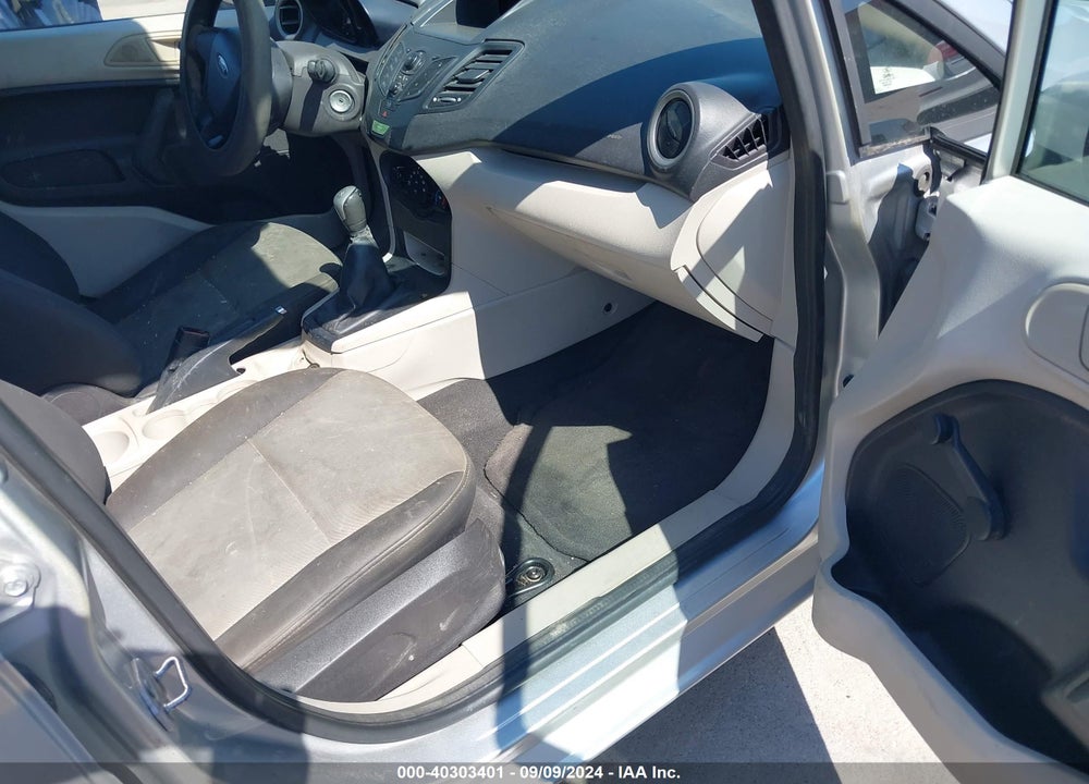 2012 FORD FIESTA S VIN: 3FADP4AJ1CM158205