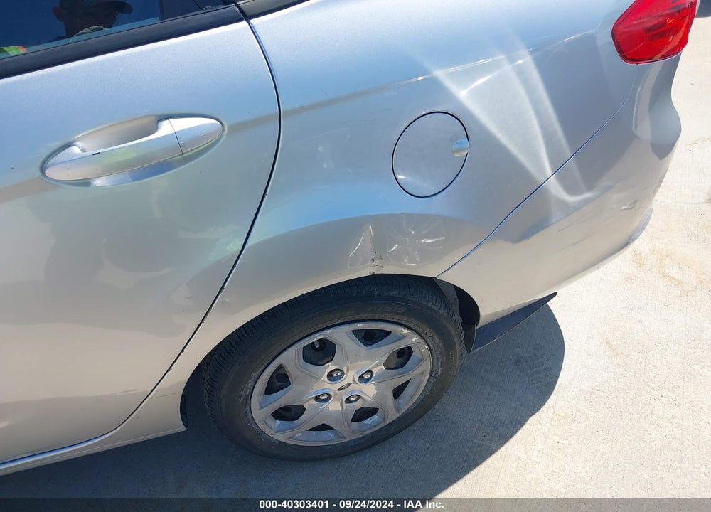 2012 FORD FIESTA S VIN: 3FADP4AJ1CM158205