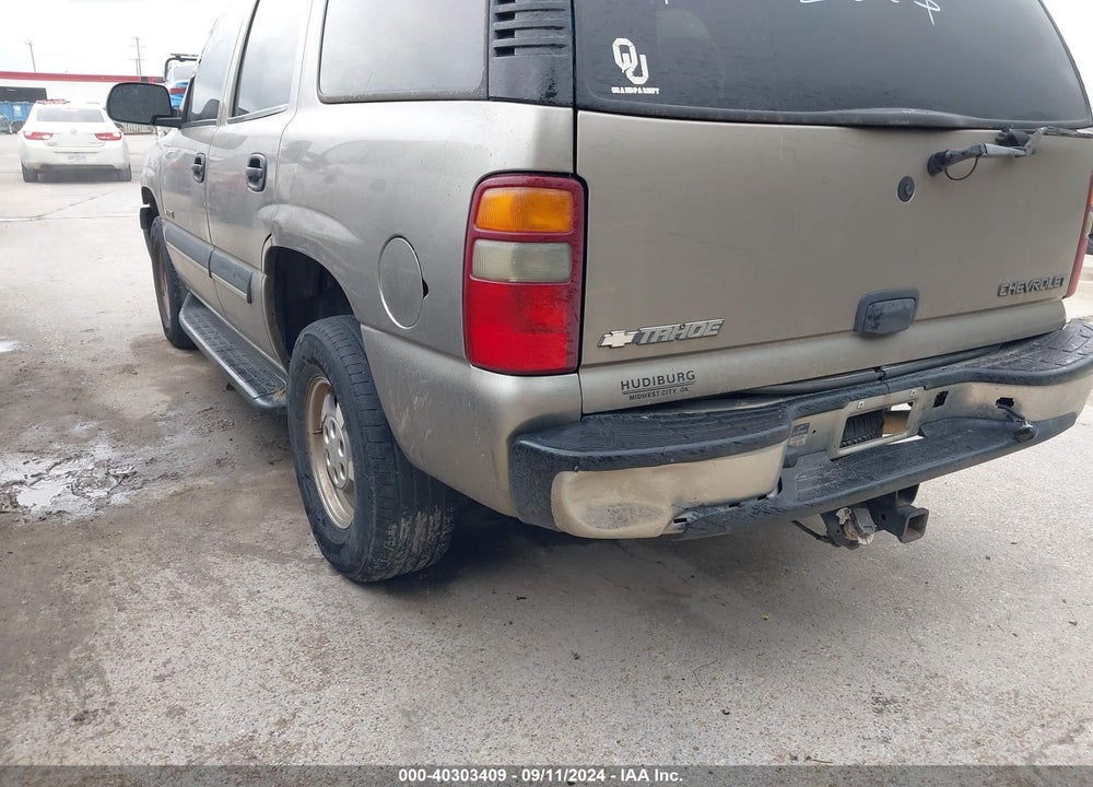 2003 CHEVROLET TAHOE LS VIN: 1GNEC13VX3J309376