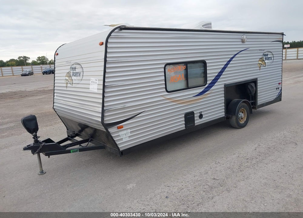 2014 FOREST RIVER TRUE NORTH FISH HOUSE VIN: 4X4TWDV13ER346402