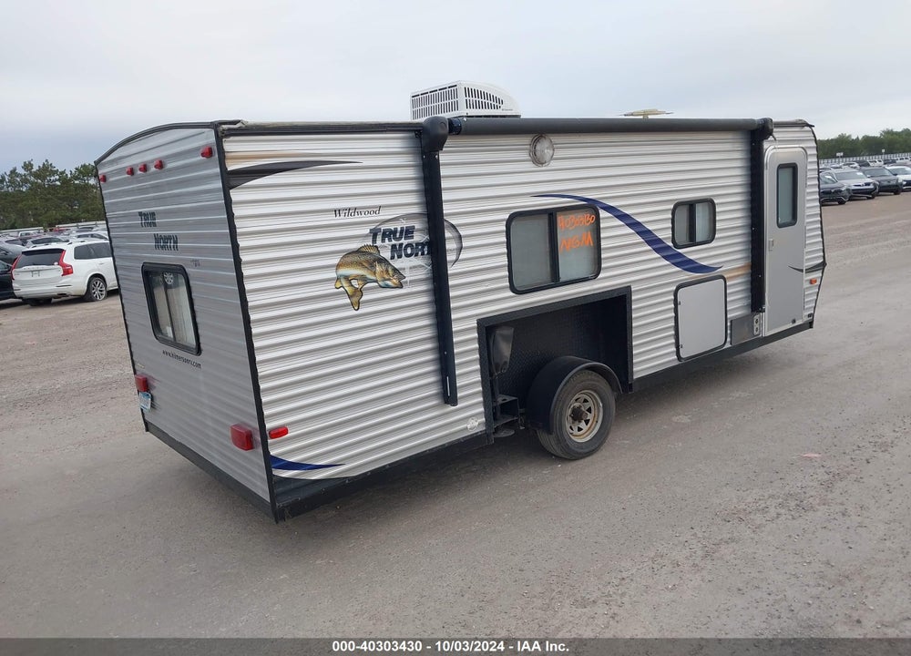 2014 FOREST RIVER TRUE NORTH FISH HOUSE VIN: 4X4TWDV13ER346402