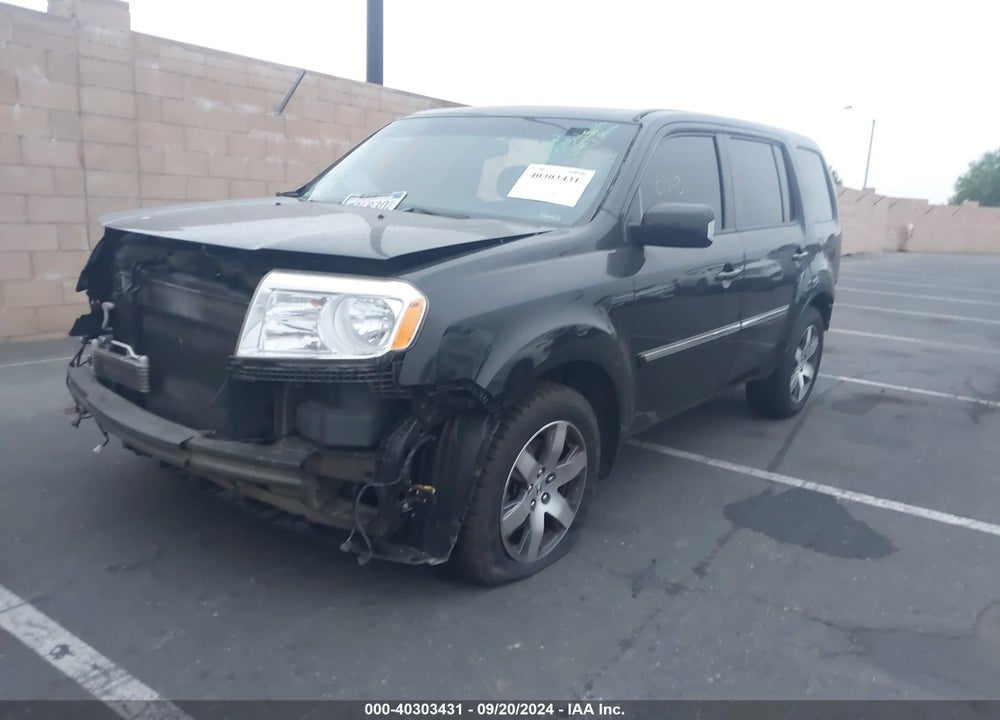 2013 HONDA PILOT TOURING VIN: 5FNYF4H96DB070217