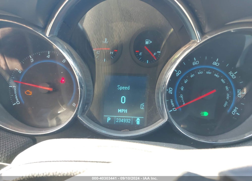 2011 CHEVROLET CRUZE 1LT VIN: 1G1PF5S96B7232014