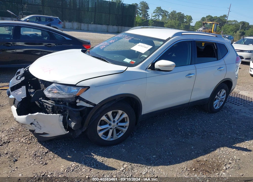 2014 NISSAN ROGUE SV VIN: 5N1AT2MVXEC784475
