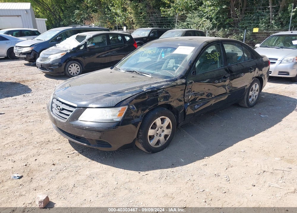 2009 HYUNDAI SONATA GLS VIN: 5NPET46C59H531863