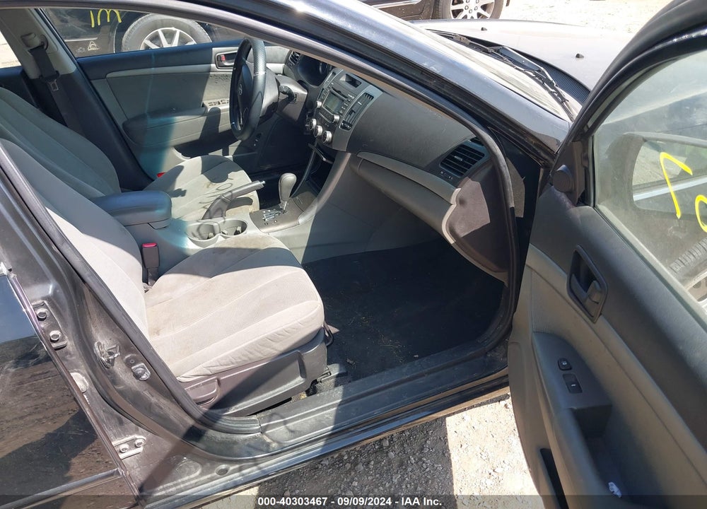 2009 HYUNDAI SONATA GLS VIN: 5NPET46C59H531863