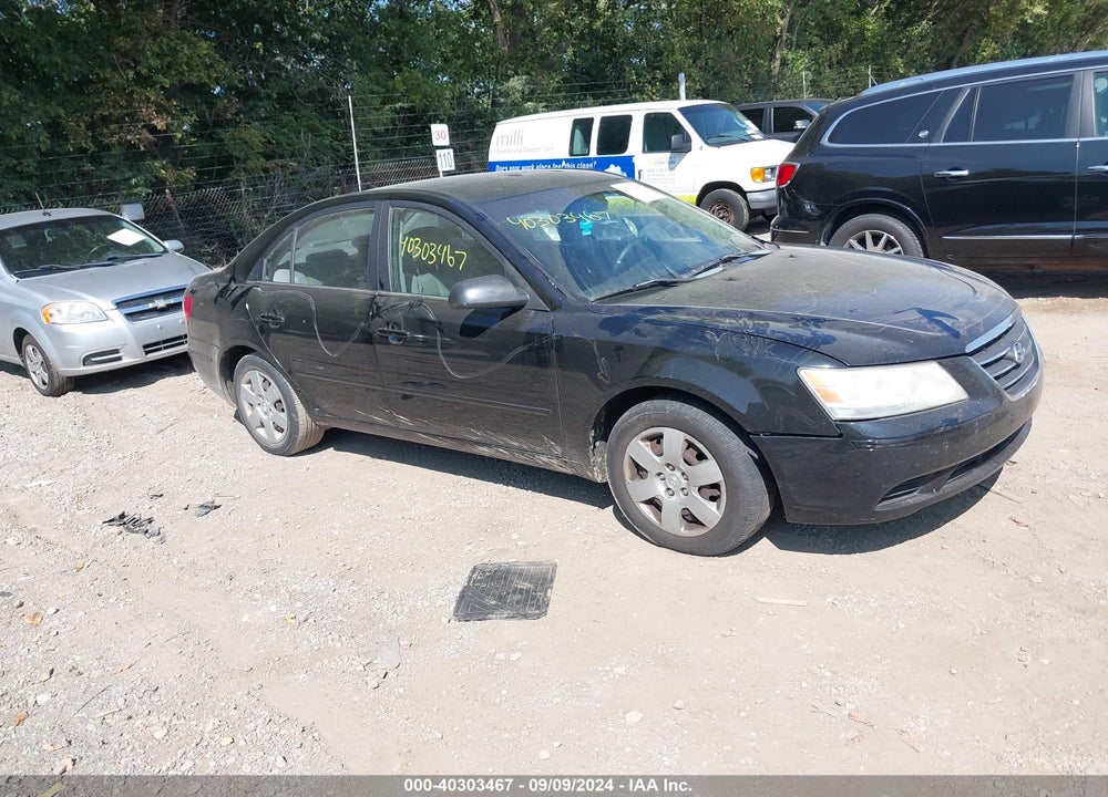 2009 HYUNDAI SONATA GLS VIN: 5NPET46C59H531863