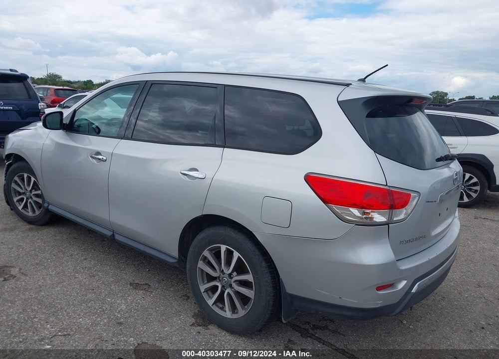 2013 NISSAN PATHFINDER S VIN: 5N1AR2MM6DC666718