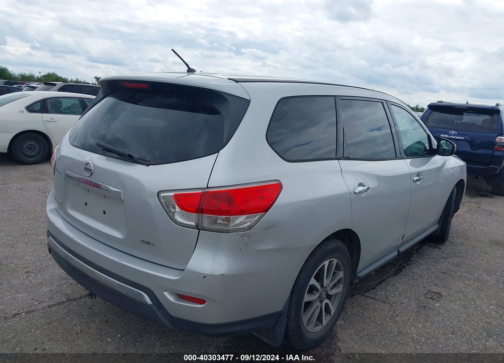 2013 NISSAN PATHFINDER S VIN: 5N1AR2MM6DC666718
